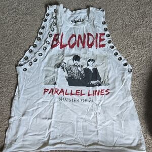 Graphic Tank Top - White